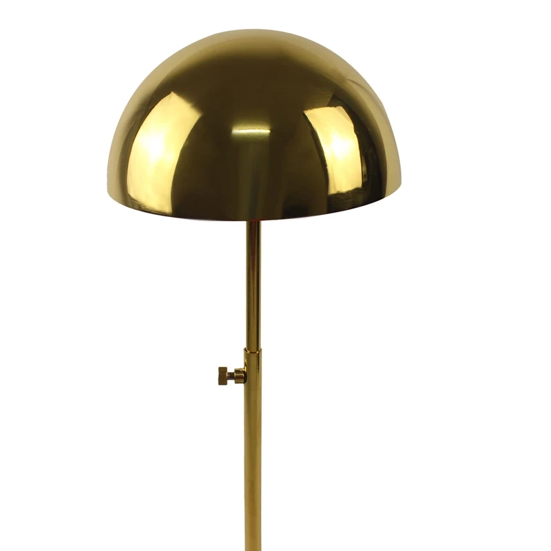 

Stainless Steel Hat Display Stand Golden Mirror Hat Stand, Hat Holder Hat Shoot Props