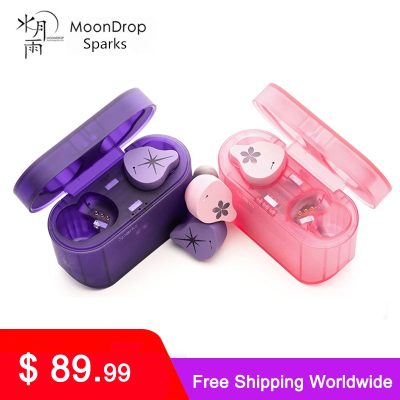 Наушники MoonDrop Spark TWS настоящая Беспроводная стереогарнитура Bluetooth 5 2 динамические