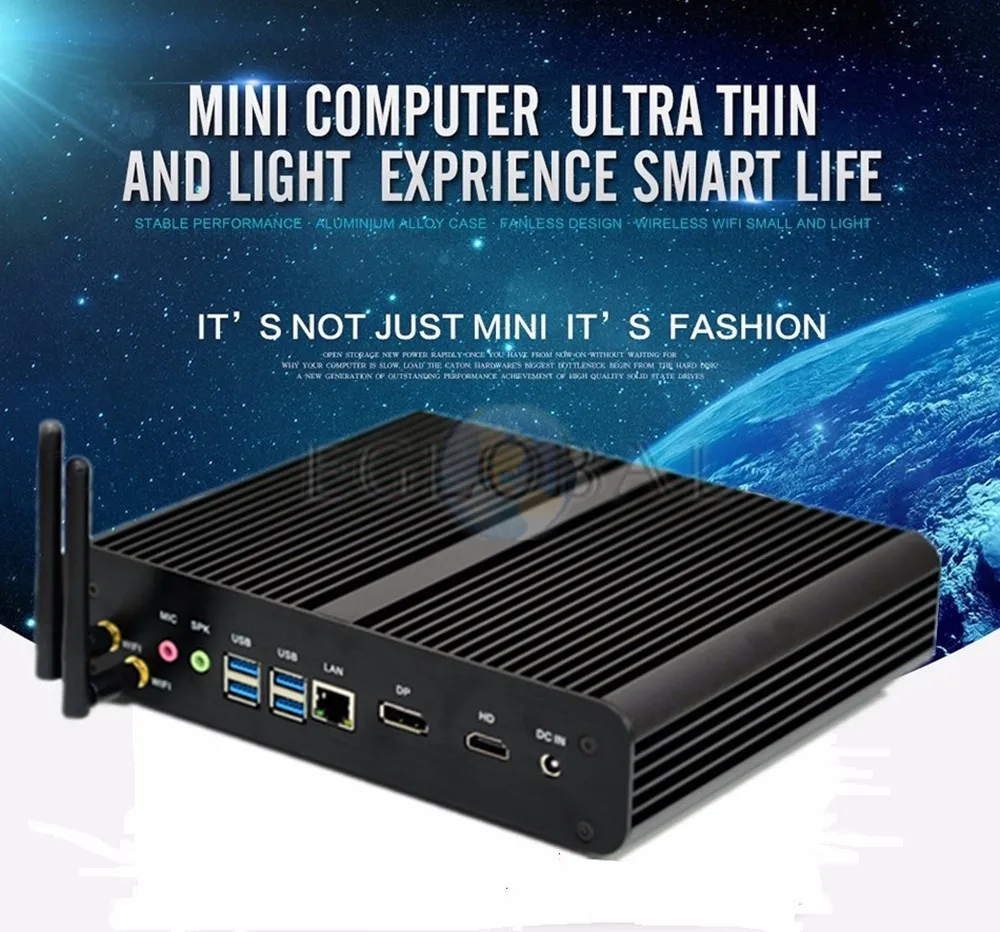 

Core i7 mini pc windows 10 computer i7-7500U 32GB RAM 1TB SSD desktop computer AC WIFI HTPC 3 Years Warranty Fanless system