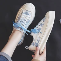 new fashion women sneakers canvas shoes flats sneakers female comfort solid color women vulcanized shoes casual platform shoes