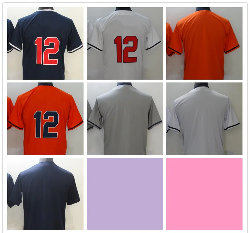 

Cleveland 2022 New Baseball Jerseys Men's LINDOR #12 Retro Jersey Youth Women Embroidery Luxury Brand With Logo