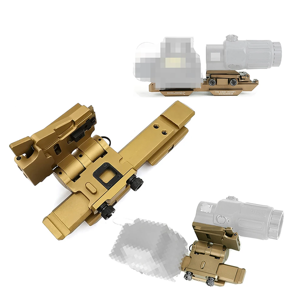 Tactical G33 Лупа флип крепления QD Флип-в-сторону для EOT G23 G33 w/5/" Riser подходит 20 мм Пикатинни
