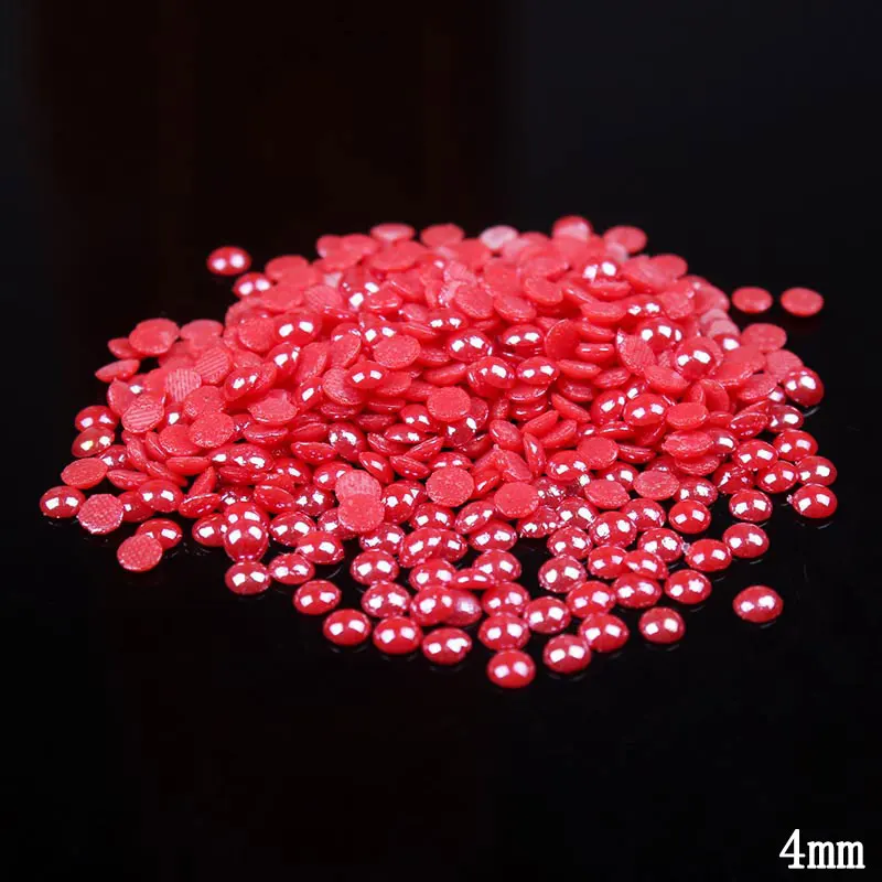 Красно-розовые стразы Pulaqi драгоценные камни с плоским основанием для рукоделия