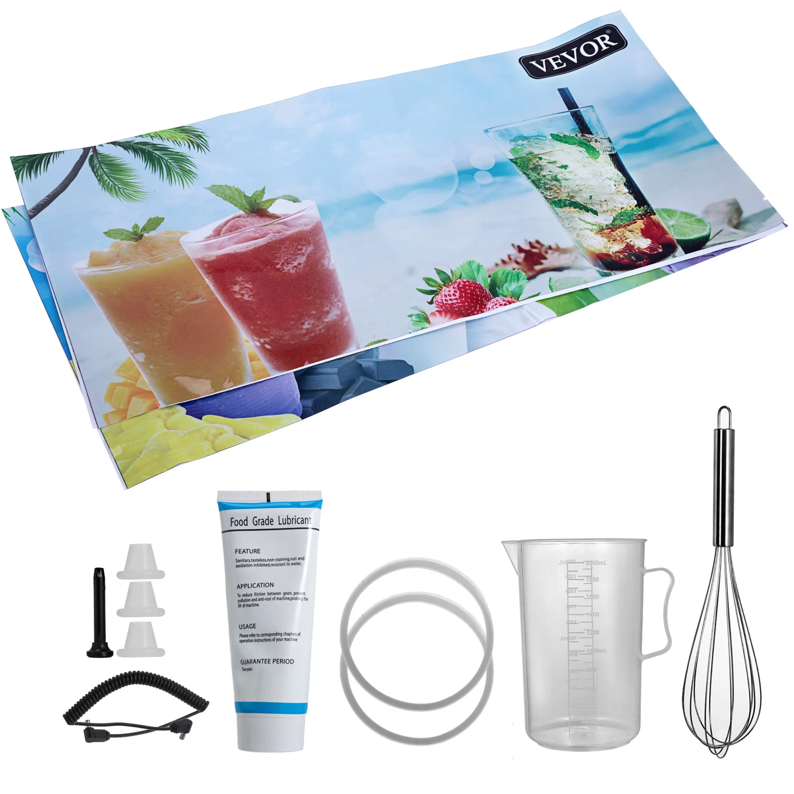 

FOOD GRADE MATERIA Triple-Bowl Full Size Slush Frozen Drink Machine 900W Commercial Use 12L*3