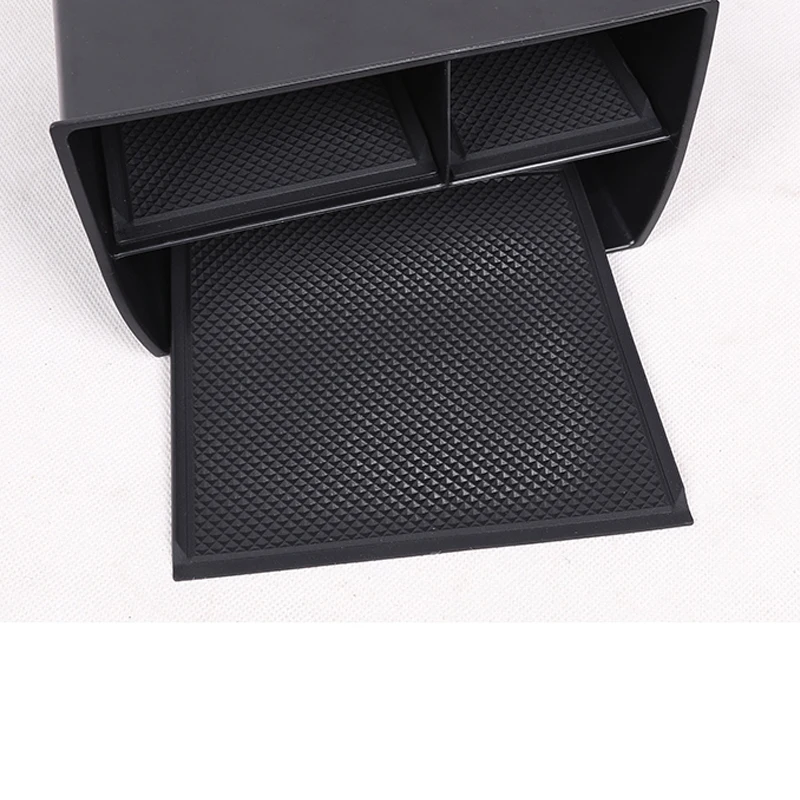 

Car Central Control Storage Box Car Multi-grid Multi-functional Storage Box for Volkswagen VW T-CROSS Tcross 2021 2020 2019
