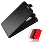 Роскошный Вертикальный чехол-книжка из искусственной кожи для LG G8X ThinQ  X Power 3