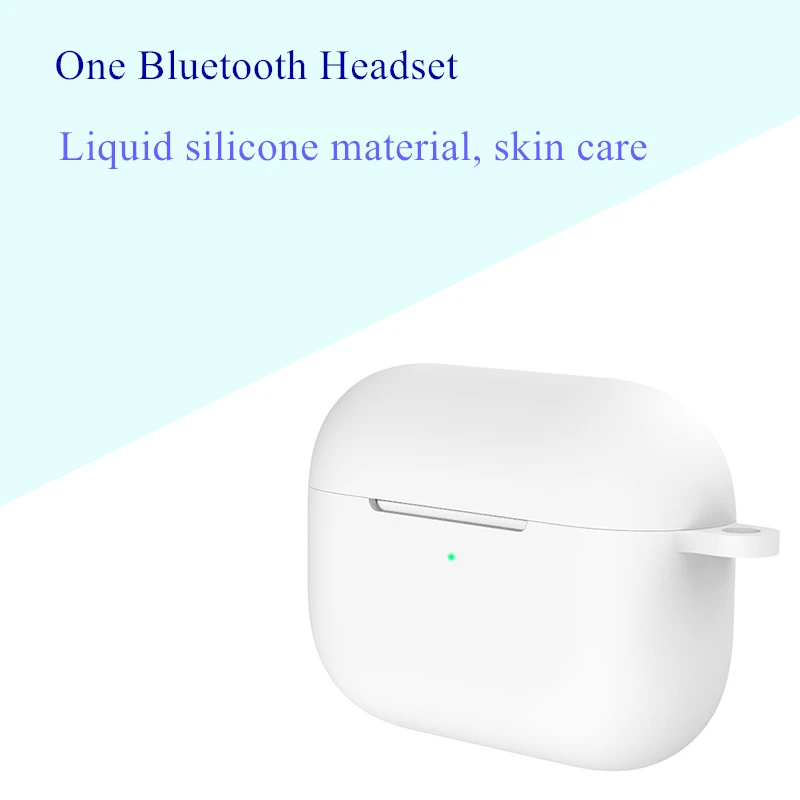 Силиконовый чехол для Airpods Pro 3 беспроводной Bluetooth airpod Air Pods аксессуары