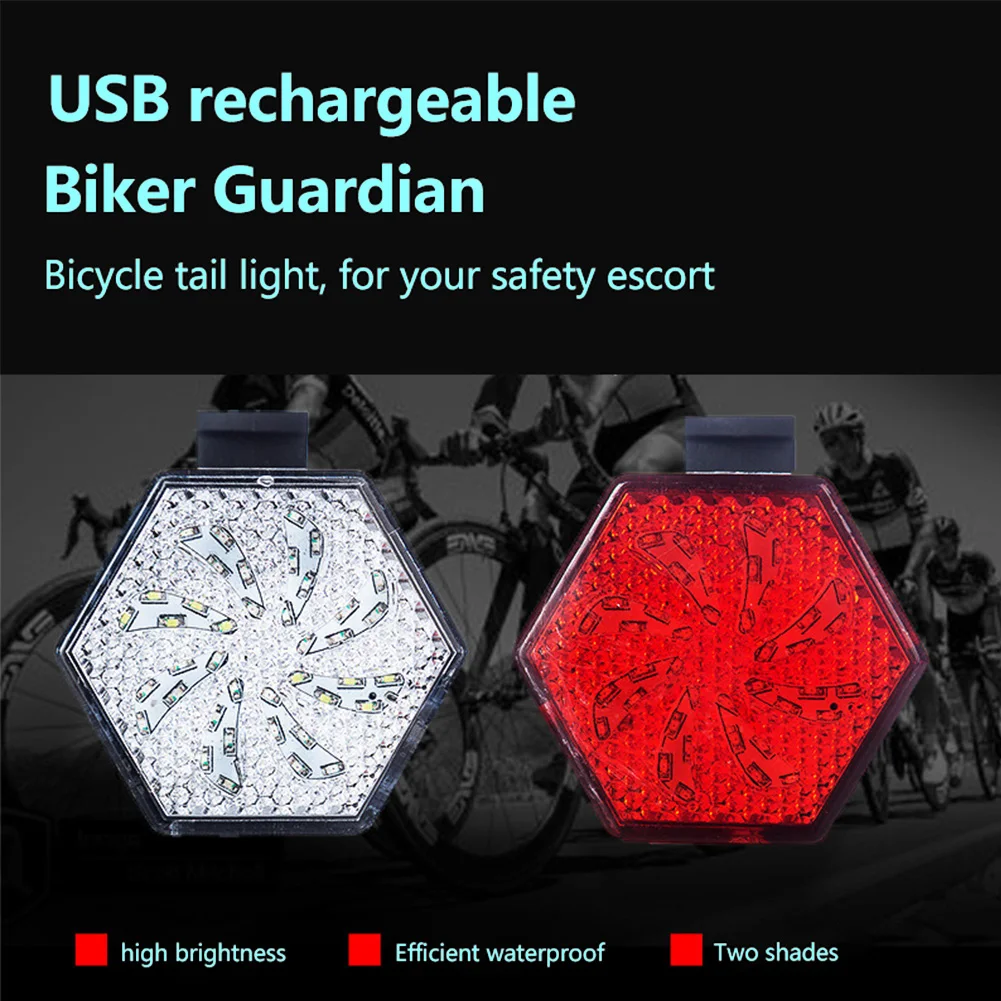 

Multi Lighting Modes Bicycle Light USB Charge Led Bike Light Flash Tail Rear Bicycle Lights For Mountains Bike Seatpost Bike