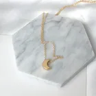 2019 8 геометрических ожерелий женское вечернее Золотое и блестящее красивое ожерелье ювелирные изделия подарок на день Святого Валентина