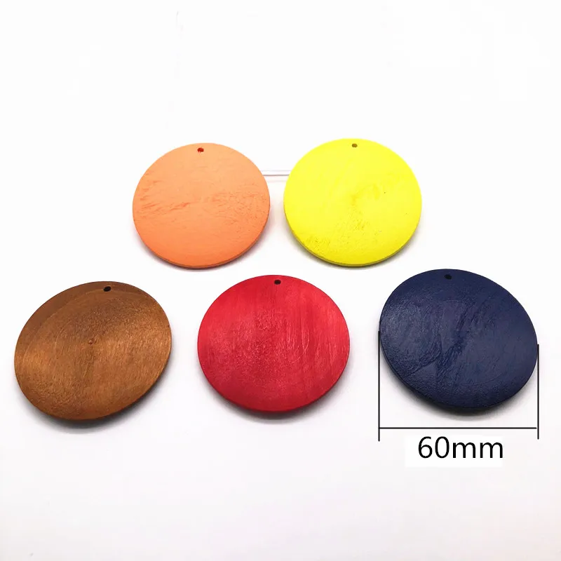 Новое поступление! Очаровательные детали для сережек ручной работы из дерева в