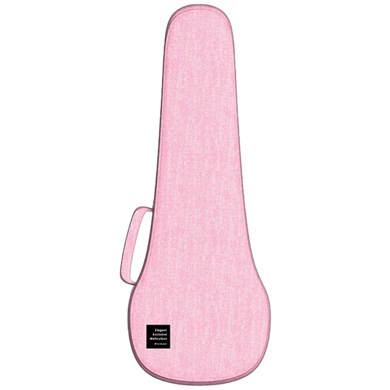 

TOM Zip Up Pink Ukulele Storage Bag Carrier Case Pouch for 23 Inch /21 Inch Ukulele Music Instrument Accessories