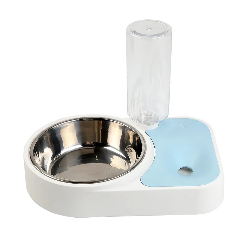 

Multi-use Dog Cats Automatic Bowl Anti Wet Mouth Pet Bowl Cat Water Drinking Bottle Foods Feeder Stainless Steel Dispenser