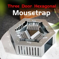 reusable rat traps high efficiency mouse trap large capacity automatic mouse trap cage