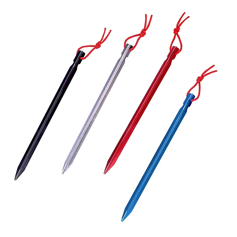 23 см палатка гвоздь алюминиевый туристическое снаряжение для походов на