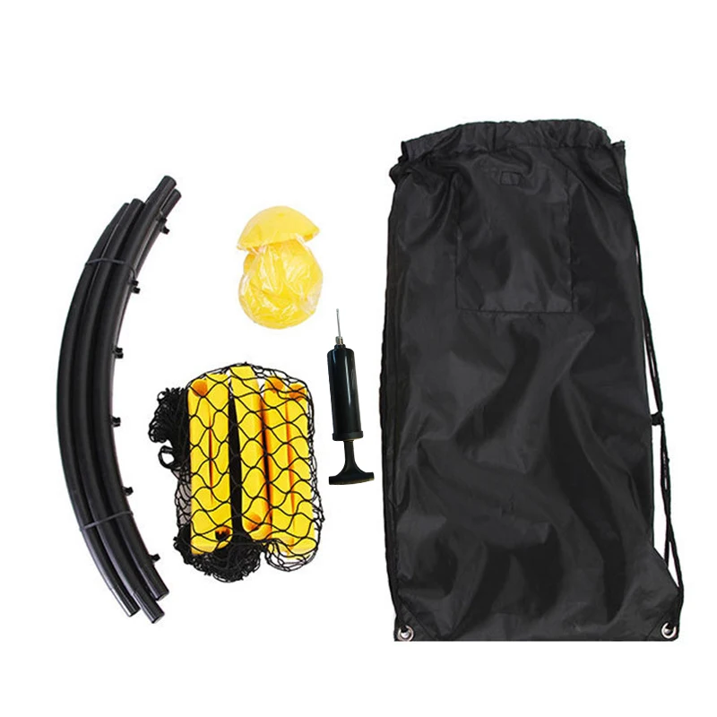 

1 Набор волейбольный Игровой Набор для прыжков и волейбола пляжный волейбол с шипами боевой мяч безопасный Пляжный набор для прыжков с 3 мяч...