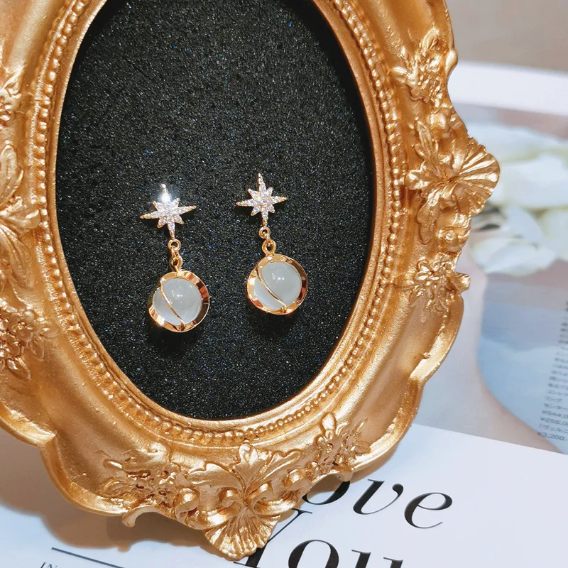 Новые женские серьги золотого цвета металлические полые геометрические