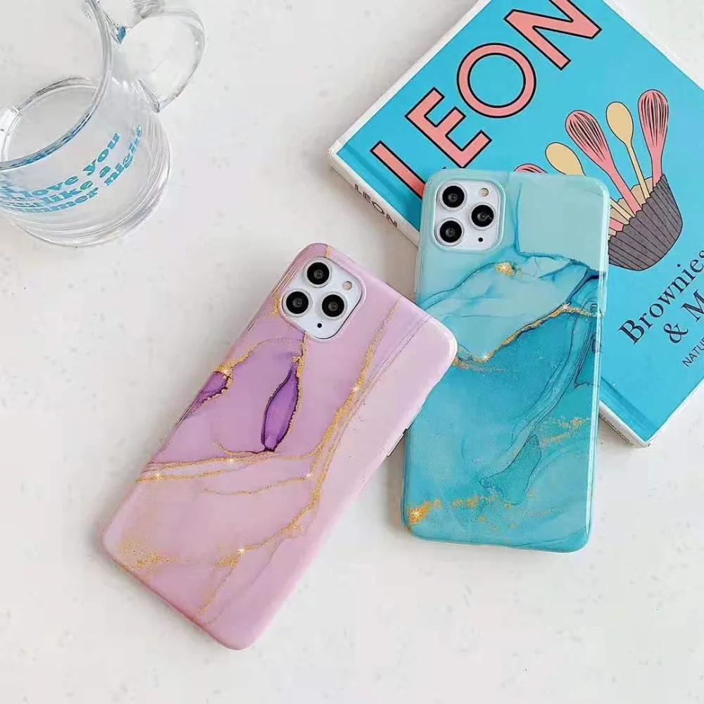 DIS чехол imd мраморный чехол для телефона для iphone 11 11pro max 6 6s 7 8 plus X для iphone XS XR XS MAX сумка
