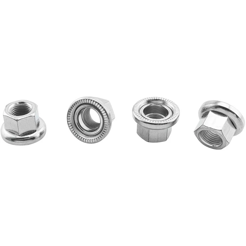 

4 Pcs Bicycle Hub Nut Bicycle Accessories, Movable Nut Anti-Skid Pattern