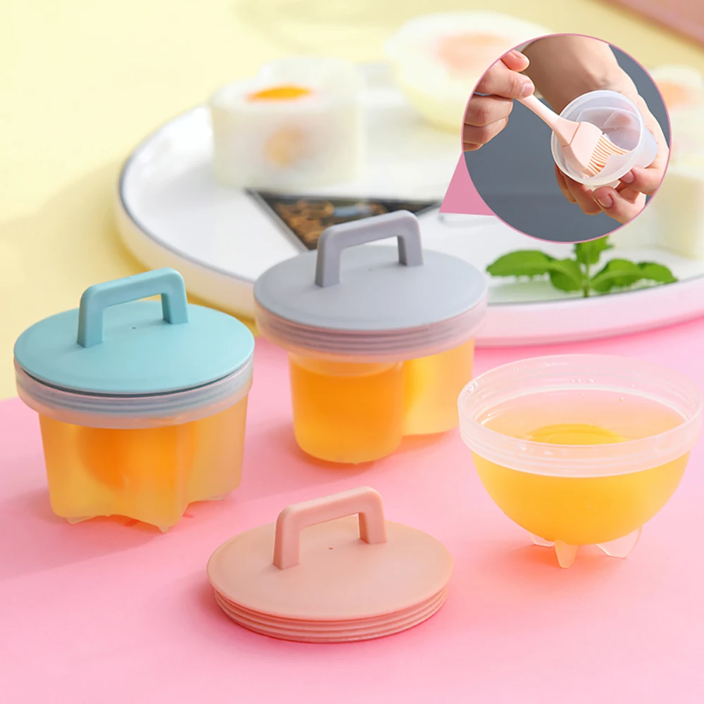 

4pcs / set Kids Egg Hunter Egg Boiler for Kids Cooking Accessories Tool Egg Cooker Egg Chocolate Pudding Mold Dropshipping