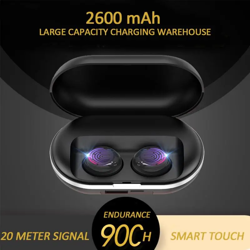 ZLT наушники-вкладыши TWS с 5 0 Bluetooth Беспроводной наушники IPX4 Водонепроницаемый