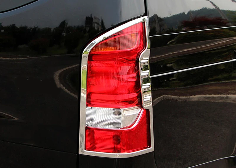 Задняя фара из АБС-пластика для автомобиля 2 шт. задняя отделка Mercedes Benz V-CLASS V250 V260