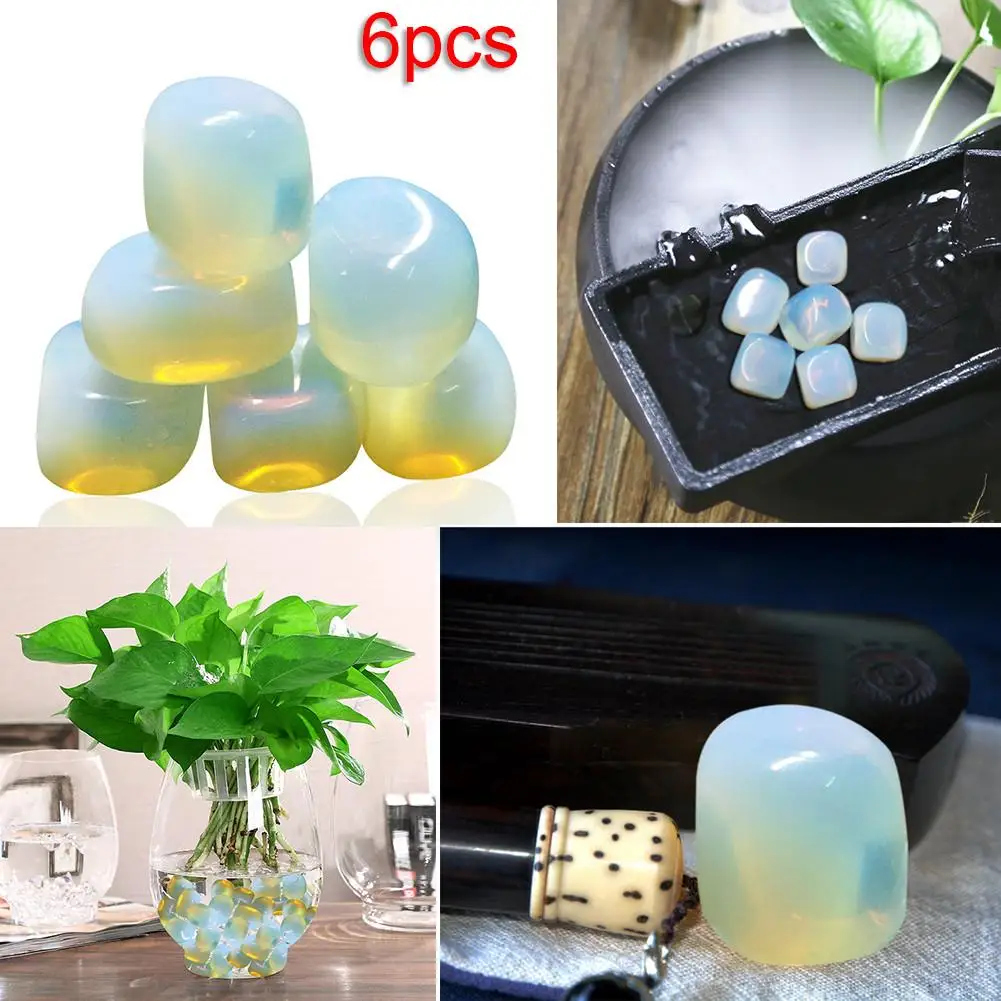 6 шт./компл. опал бонсай Декор кристалл сделай сам ювелирные изделия