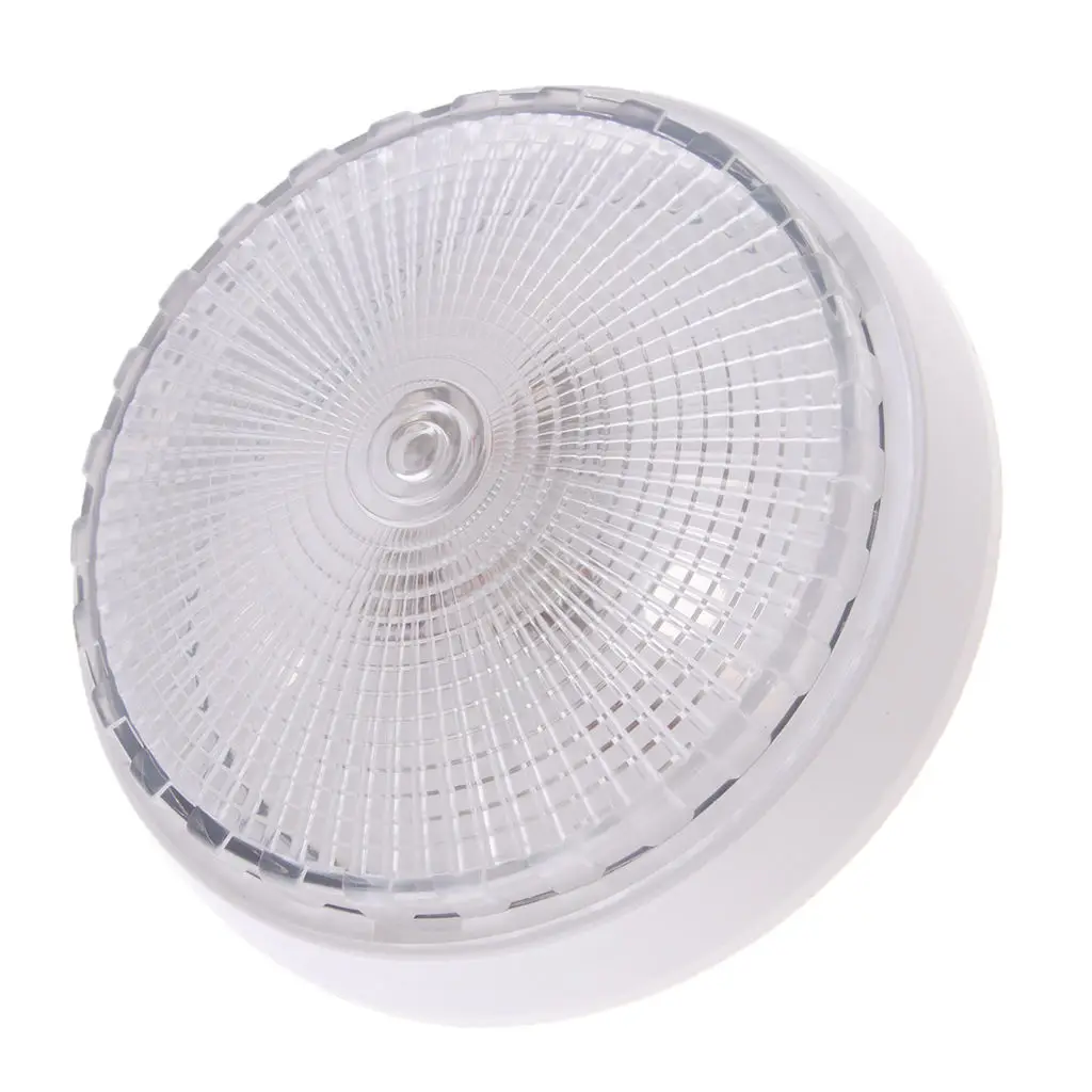 

Round LED Ceiling Dome Light, Clear Plastic Housing ,Warm White Light