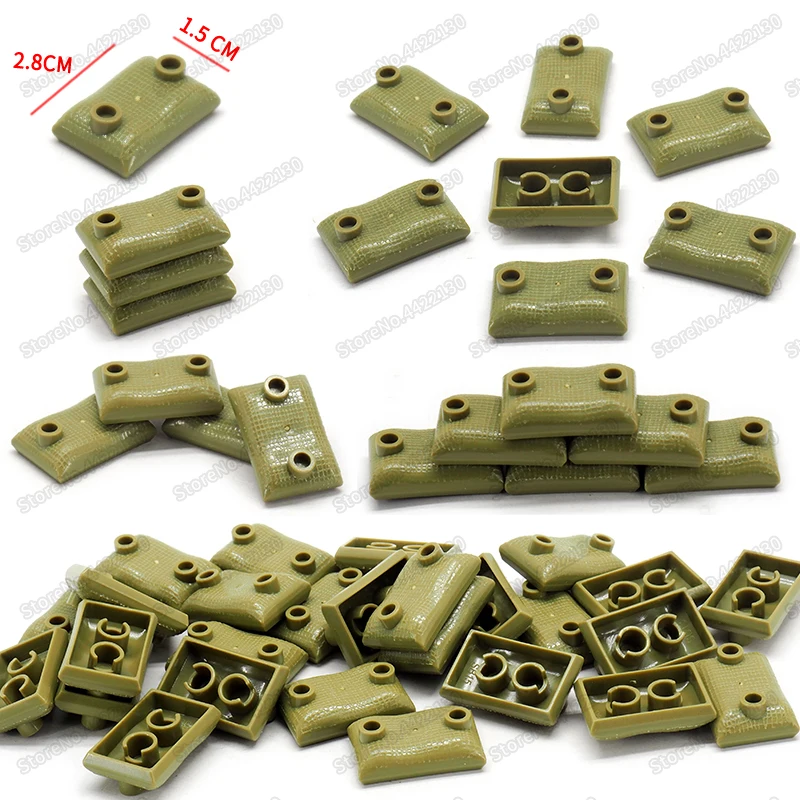 Специальные полицейские строительные блоки Sandbag модель DIY город точка