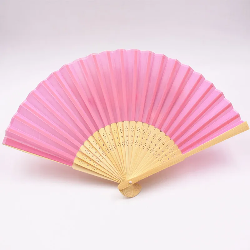 Роскошный шелковый Ручной Веер в элегантной подарочной коробке свадебный