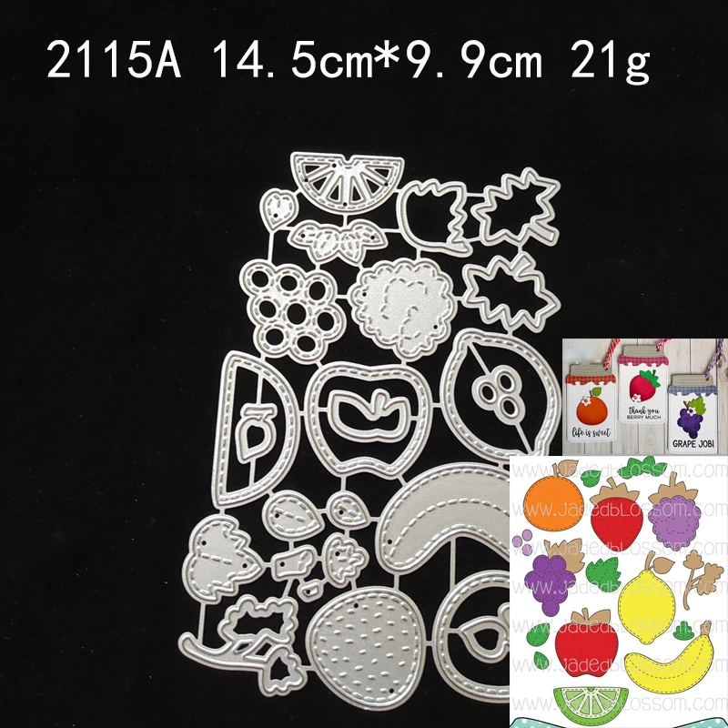 

Metal cutting dies cut die Fruit Scrapbook paper craft knife mould blade punch stencils