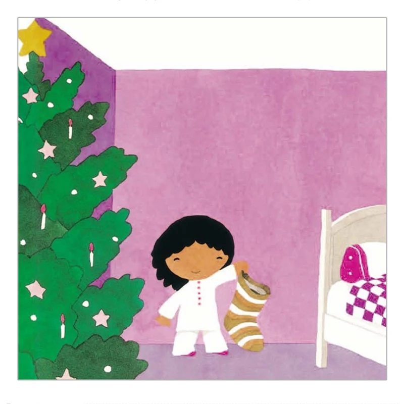 

2 Book/Lot Kids Picture Book Christmas Gift for Kids Hardcover Picture Story Book Graphic Novel Book for Children Books Set