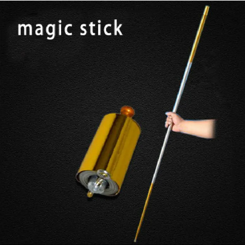 Магический реквизит 1 м сценический игровой стержень супер длинный золотистый и