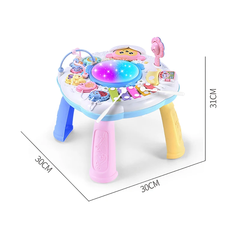 

Baby Toys Table Learning Machine Educational Toy Music Learning Table Toy Musical Instrument For Toddler Music Game Table