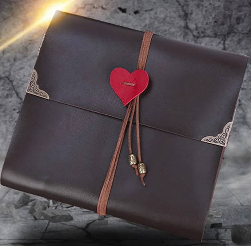 Горячее сердце Форма подарок свадебный фотоальбом Высокая-класс Творческий