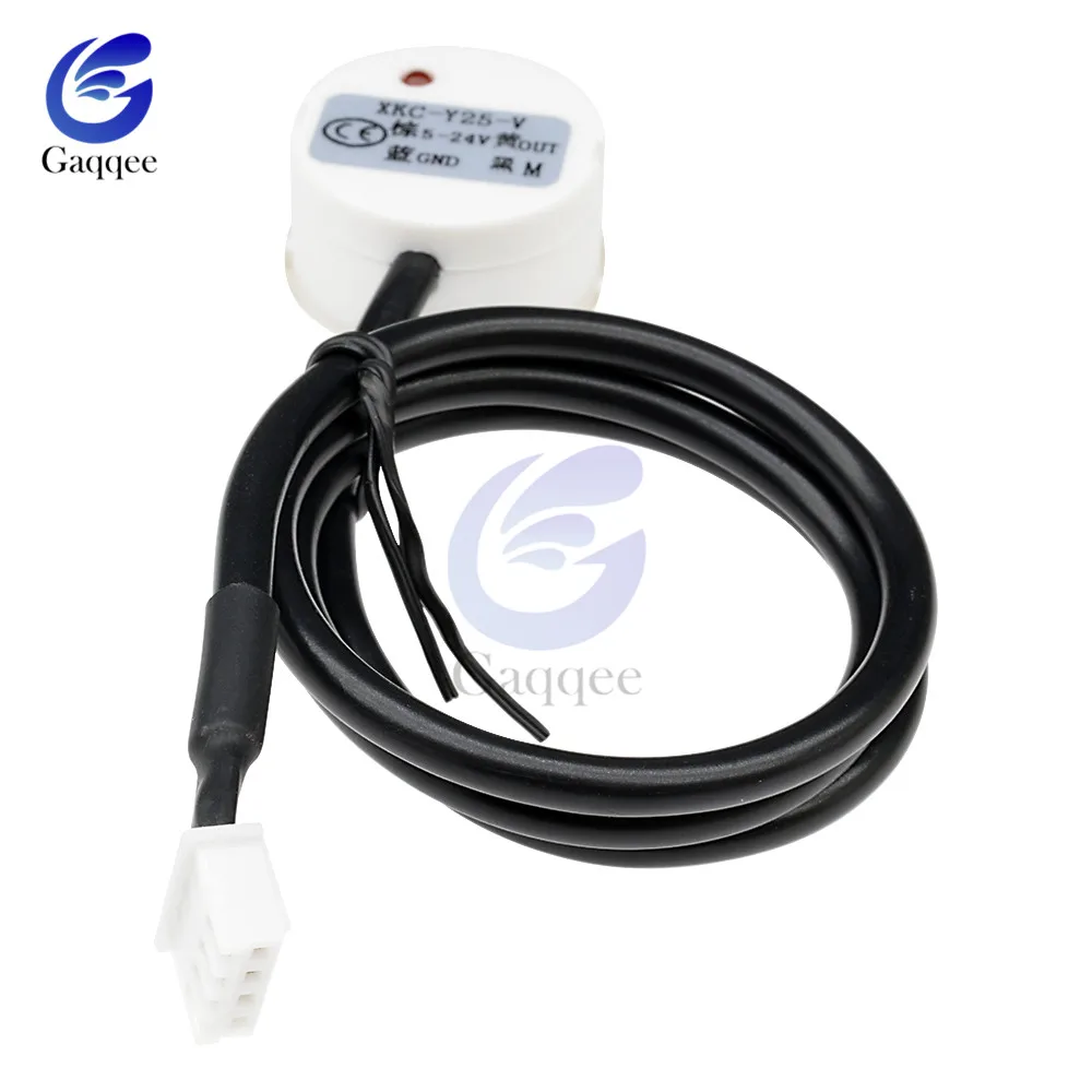 

DC 5V 12V 24V XKC Y25 Non-Contact Liquid Level Sensor Switch Outer Adhering Type Water Level Sensor XKC-Y25-NPN PNP RS485 Y25-V