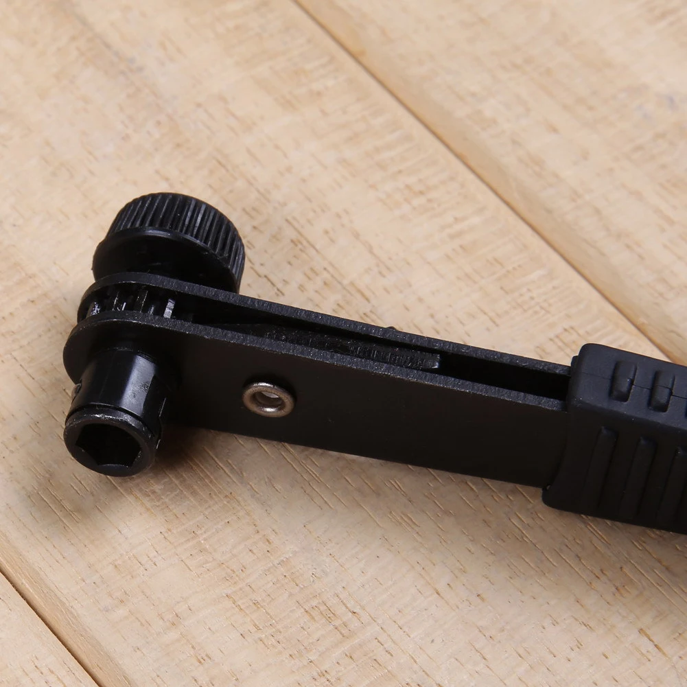 

90 Degree Ratchet Screwdriver Socket Wrench Spanner Forward Reverse Adapter Head Quick Change Connector Matching Tool