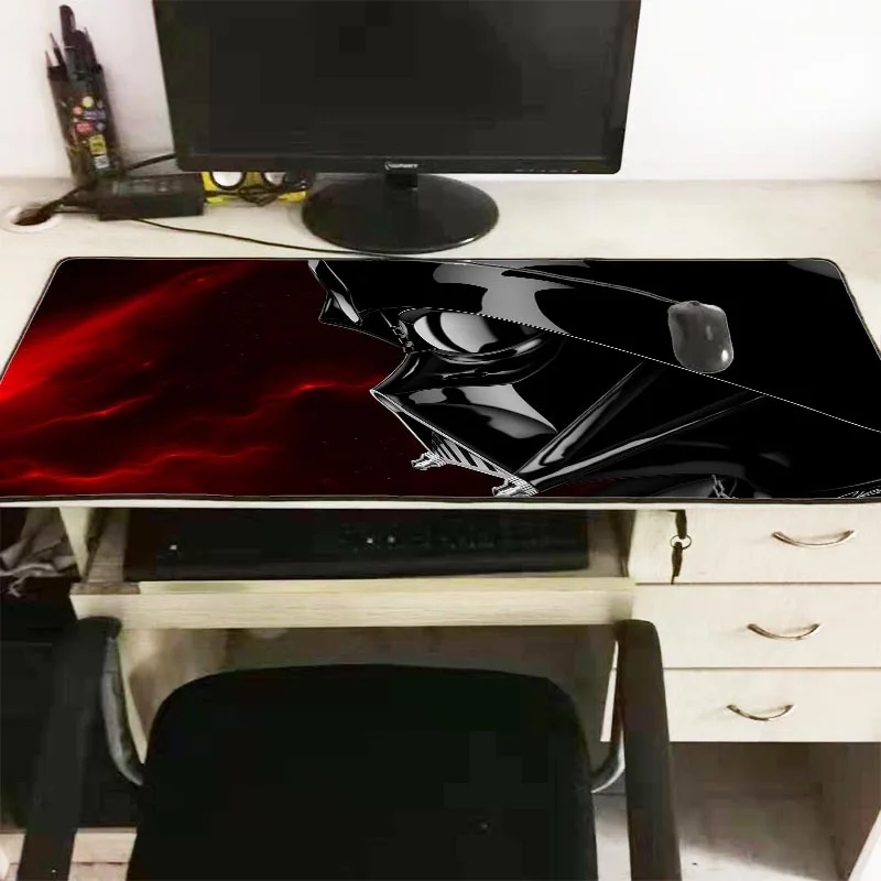 XGZ Star Wars 900x400 мм/700x300 мм/600x300 мм большой игровой коврик для мыши с клавиатурой компьютерный игровой планшет коврик для мыши с блокировкой края XXL
