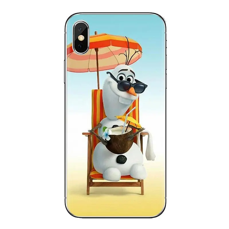 Silicone Case Covers For Huawei Nova 2 3 2i 3i Y6 Y7 Y9 Prime Pro GR3 GR5 2017 2018 2019 Y5II Y6II Snowflakes Stars Snowman Olaf |