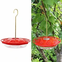 8 hole hummingbird feeder pet bird supplies dispenser bottle drinking cup bowls for outdoors courtyard bird water fountain