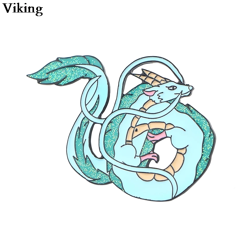 Мой герой мультяшным персонажем на нашивке эмалевые броши в виде Denki Pin куртка