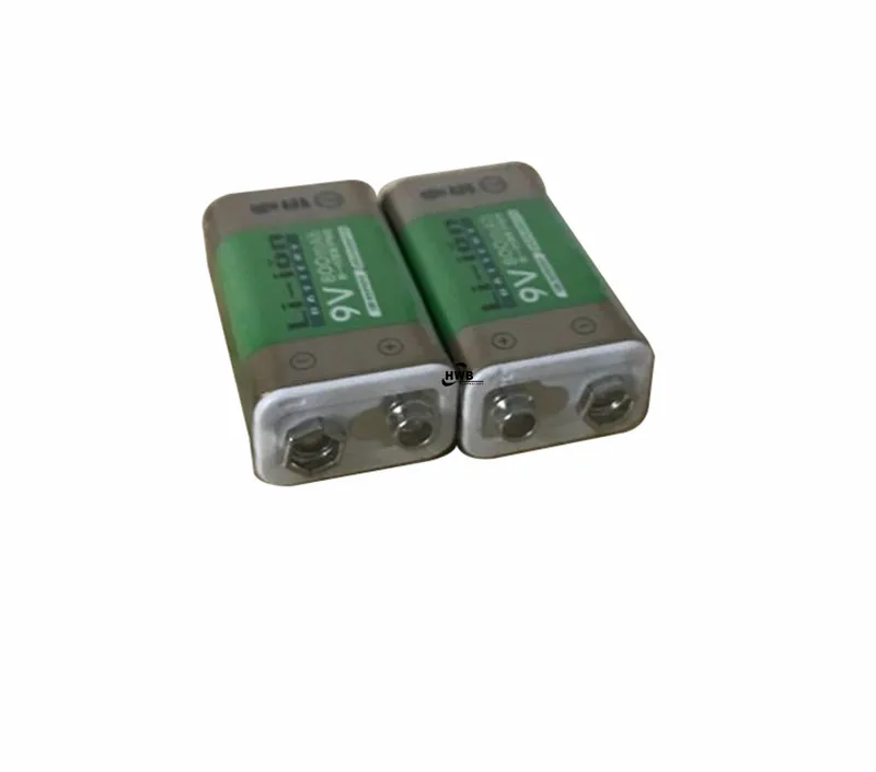 2 шт. сверхбольшая литий ионная батарея 9 в 800 мА · ч в|lithium battery|li-ion battery9v battery |