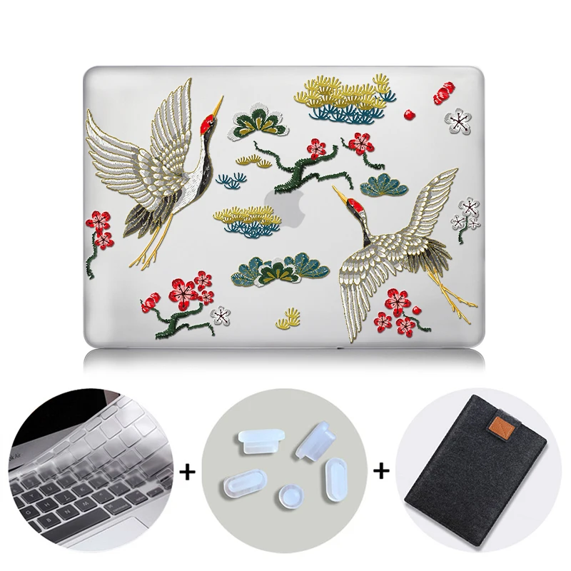 MB03 MTT чехол для ноутбука macbook air Pro retina 11 12 13 15 Сенсорная панель кристальная печать на прозрачной поверхности чехол для macbook air 13 дюймов - Цвет: MB03