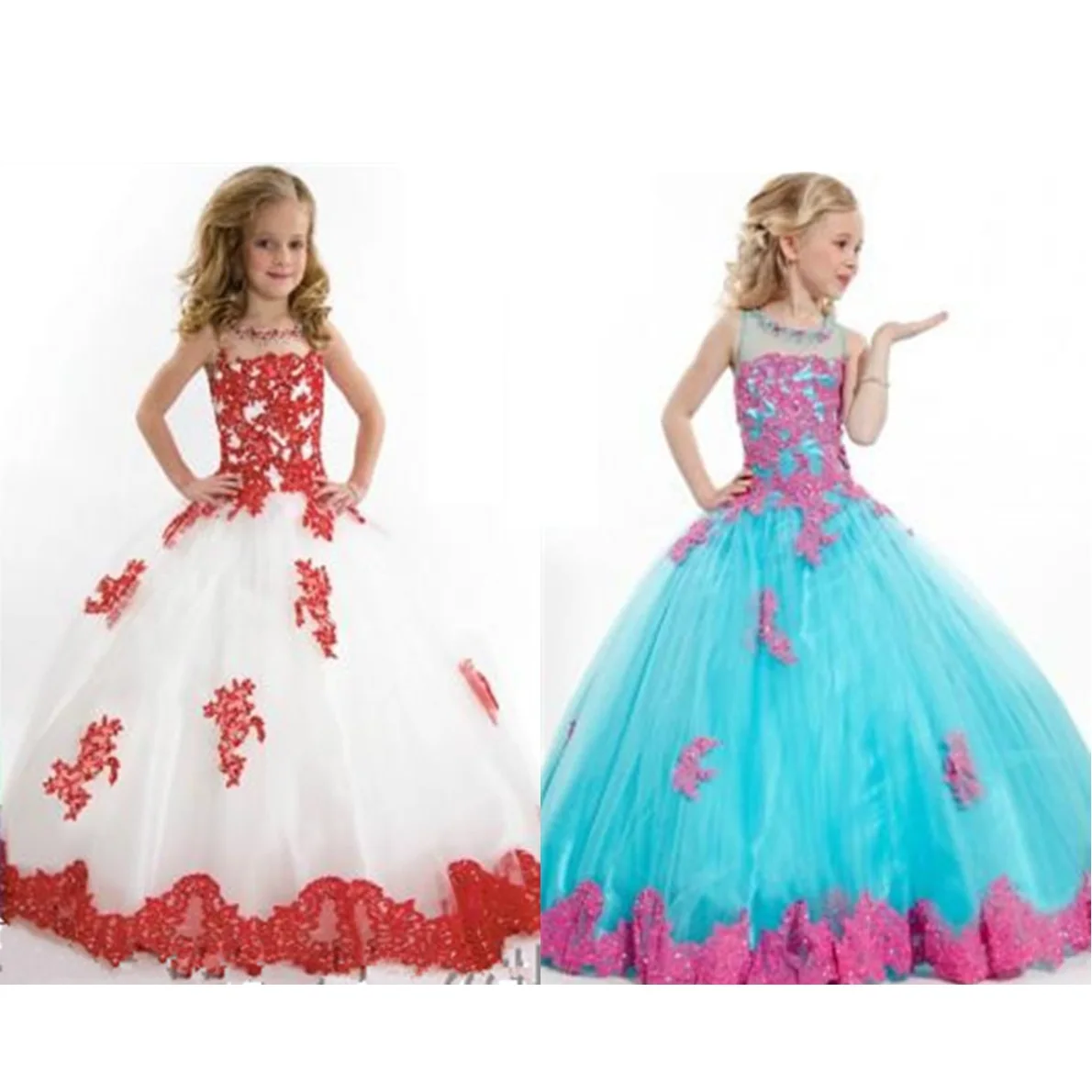 Новинка 2020 модные детские платья с цветами для девочек бальное платье бусинами