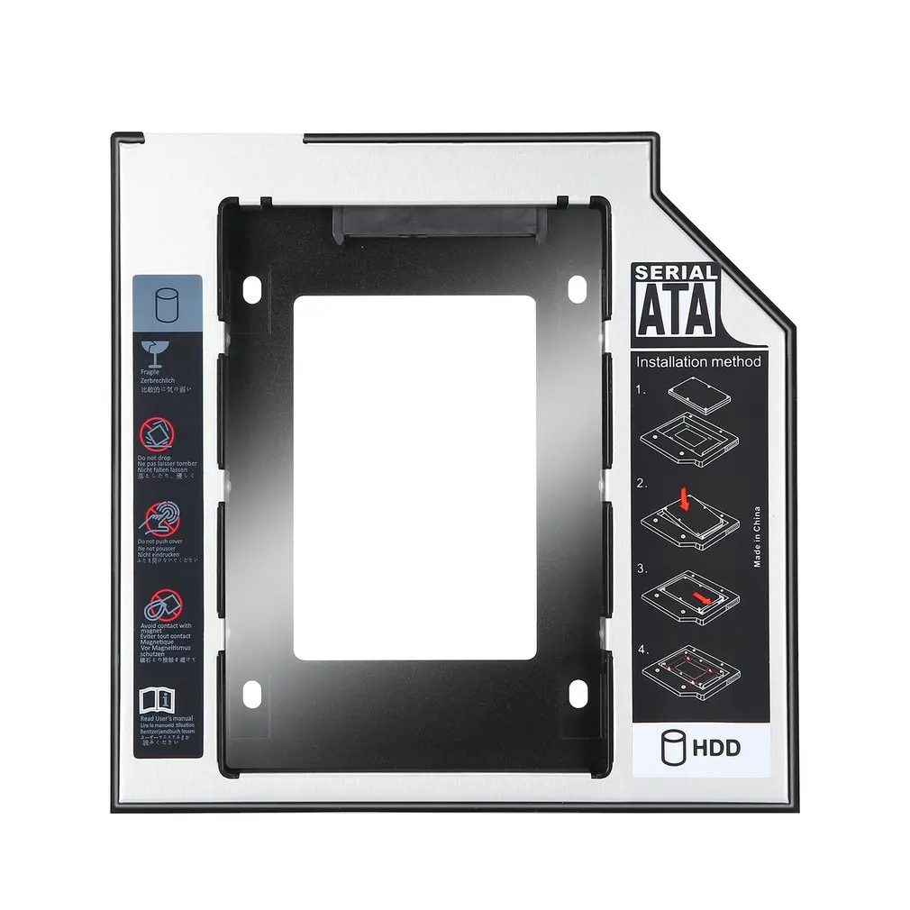 CHIPAL корпус жесткого диска 2nd HDD Caddy 9 5 мм SATA 3 0 2 ''HD SSD Чехол Коробка для ноутбука