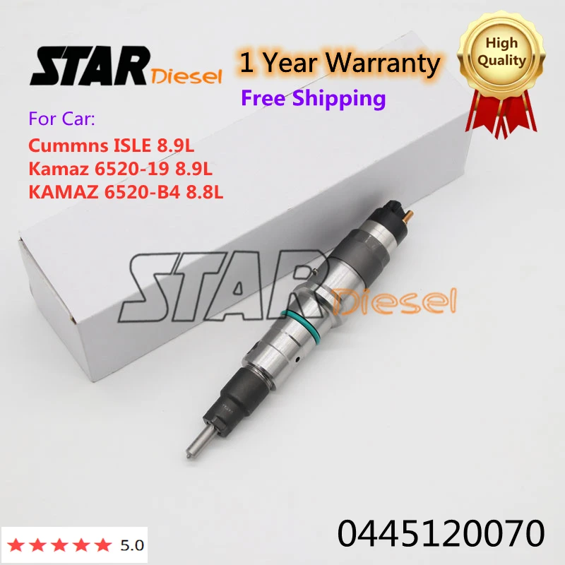 

STAR Diesel 0445120070 Fuel Injector Nozzle 0 445 120 070 Auto Engine Repair Kits For Cummns 4930485 3976631 5263304