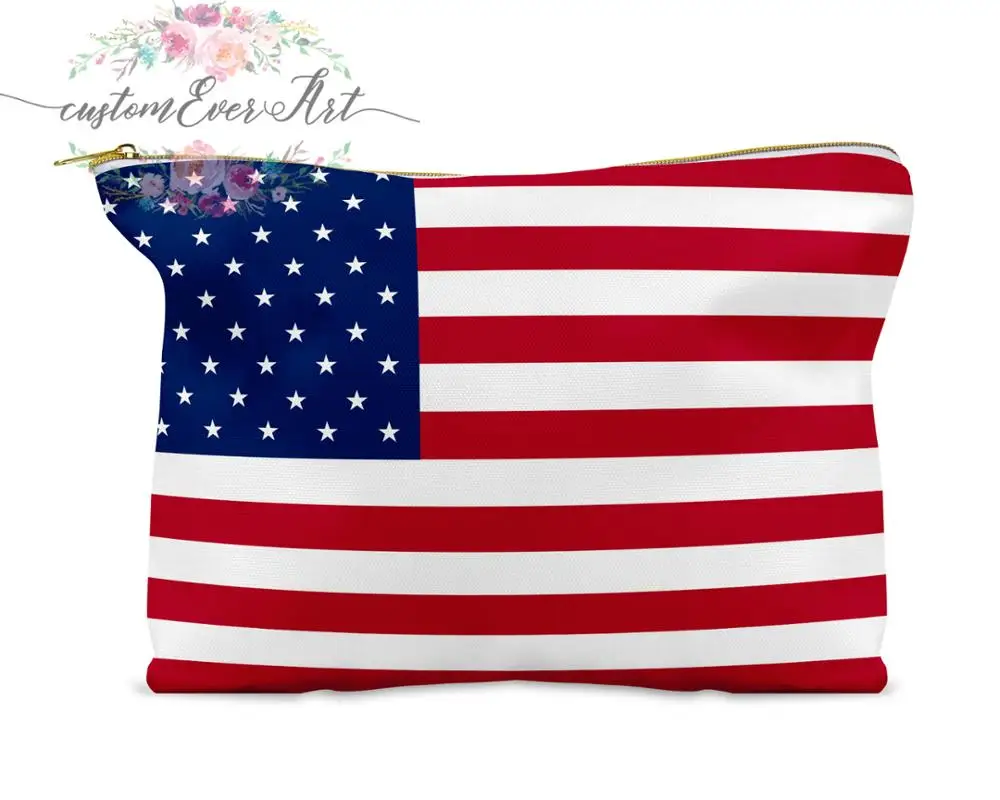 Косметичка из Соединенных Штатов Америки индивидуальная косметичка маленькая