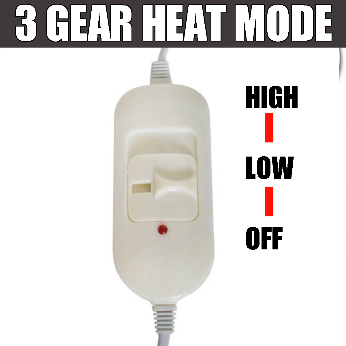 110 В 50 Гц электрическая грелка для домашних животных трехскоростной термостат