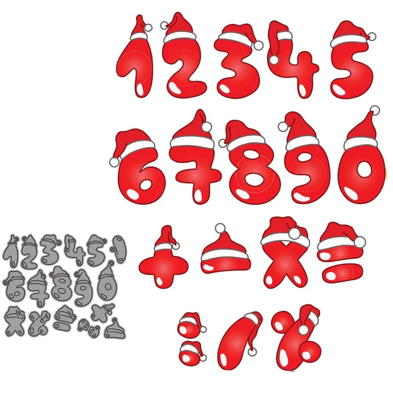 Рождественский Номер новинка 2021 трафареты для скрапбукинга сделай сам