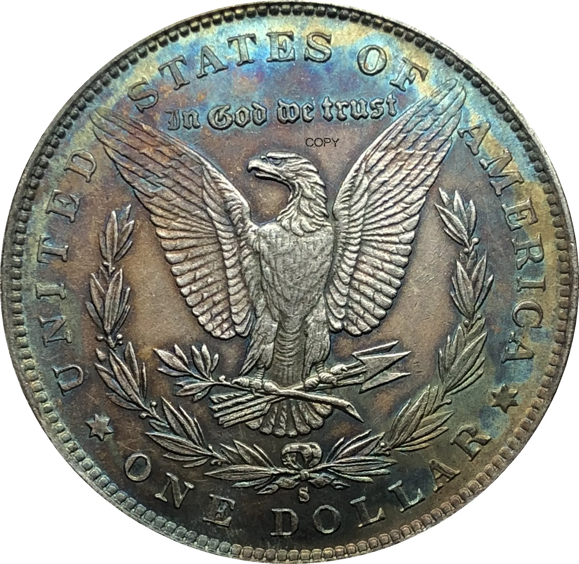 Соединенные Штаты Америки 1904 S Морган один доллар США Монета свобода кпроникель