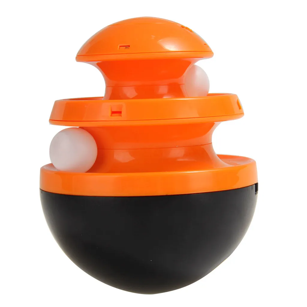 Игрушки для домашних животных двухуровневые забавные треки башни мячи Дисковые